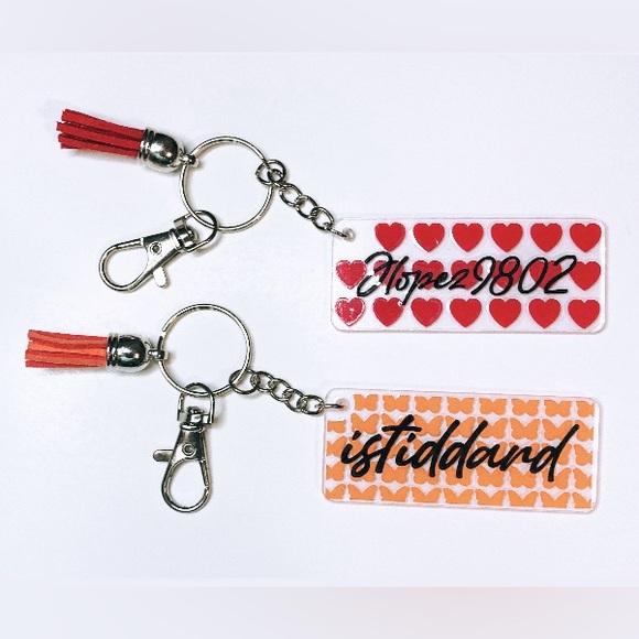Handmade Personalized keychain. Read description. - Picture 3 of 11
